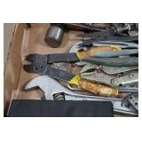 Assorted Tools - Wrenches, Pliers, Hammer