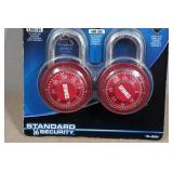 Brinks Combination Padlock Set