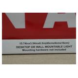 Desktop or Wall Mountable Light "On Air"