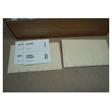 Glass Spice Jar Set with Labels