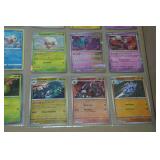 *9* Pages of Pokemon Cards