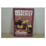 Vintage Style Metal Sign - Indian Motorcycles