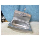 Stainless Steel Hand Washing Sink with Faucet