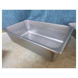3 Perforated Full Size Steam Table Pans