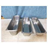 3 Half Lon Steam Table Pans