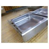 2 Stainless Steel Prep Table Drawers