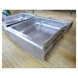 2 Stainless Steel Prep Table Drawers