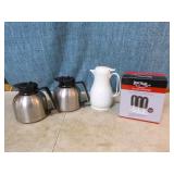 Coffee Carafes and Glass Washer