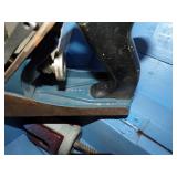 Vintage Tools with Wood Tool Box,