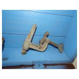 Vintage Tools with Wood Tool Box,