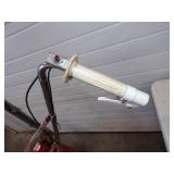 Mantis Tiller with extra blades and wheels