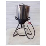 Propane Fryer with Burner and Pot