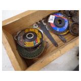 Hand Grinder with Grinding Wheels and Face Sheild