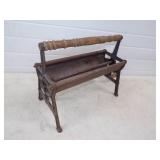 Newspaper Log Roller Cast Iron