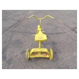 Yellow Trike Lawn Art