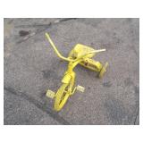 Yellow Trike Lawn Art