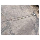 Pair of Garden Shepard Pole Double with anti squirl device