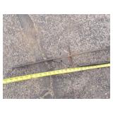 Pair of Garden Shepard Pole Double with anti squirl device