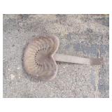 Vintage Metal Tractor Seat with Mounting Bracket