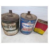 Vintage Oil Cans