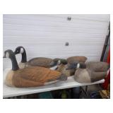 4 Large Goose Decoys