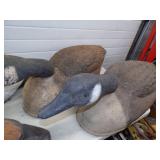 4 Large Goose Decoys