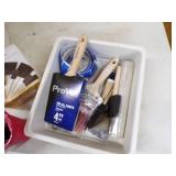 Painting Supplies, Garbage Can