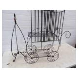 Metal Garden Décor,  Fences, Pot Holders