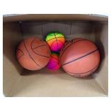 Sports Fun Lot,  Basketballs, Volley Ball and more
