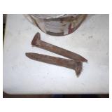 Bucket of Railroad Spikes