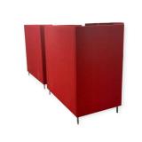 Red Booth Set 48x52x31 Red Booth Set 48x52x31