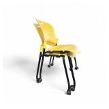 2 Herman Miller Caper Chairs On Wheels-Yellow Retail at $320 Each 2 Herman Miller Caper Chairs On Wheels-Yellow Retail at $320 Each