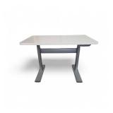 Steelcase Series 7 Adjustable Height Power Table 46x29 Steelcase Series 7 Adjustable Height Power Table 46x29