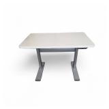 Steelcase Series 7 Adjustable Height Power Table 46x29 Steelcase Series 7 Adjustable Height Power Table 46x29