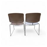 Set of 2 Steelcase Max Stacker Stacking Chairs Set of 2 Steelcase Max Stacker Stacking Chairs
