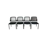 Mesh Black Stackable Chairs Mesh Black Stackable Chairs