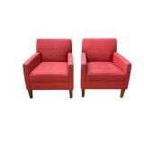 Burnheart red guest chair Burnheart red guest chair