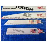 New - 6-Milwaukee SAWZALL reciprocating saw blades