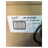 6 count Milwaukee .095 in. x 20 ft. Pre-Cut Trimmer Line, 5-Pack (Model 49-16-2782)