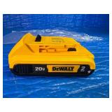 DEWALT 20V MAX 2.0Ah Lithium-Ion Battery Pack, specifically model DCB203.