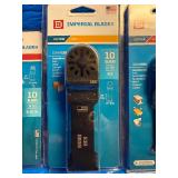 26 All new in package Imperial Blades oscillating tool cutting blades designed to fit various power tools.