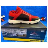 Size 6 Sea Doo Shoes $115 Retail Red/Black