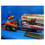 2-Homelite 14-inch 9 Amp Electric Chainsaws (Model UT43104)