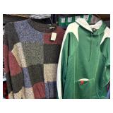 2- Size Medium Sweatshirts by Holloway and the other 100% Virgin Wool