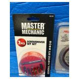 New - tool lot. Driver bits, offset screwdrivers , snips , cut off wheels, pliers and more