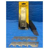 New and with bonus blades -STANLEY FATMAX® SNAP OFF BLADE 25MM