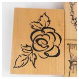 Stampin' Up! Wood Block Stamps - Floral & Decorative Motifs (Assorted) Stampin' Up! Wood Block Stamps - Floral & Decorative Motifs (Assorted)