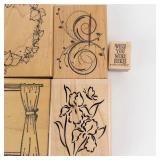 Stampin' Up! Wood Block Stamps - Floral & Decorative Motifs (Assorted) Stampin' Up! Wood Block Stamps - Floral & Decorative Motifs (Assorted)