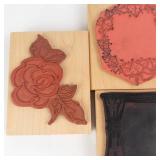 Stampin' Up! Wood Block Stamps - Floral & Decorative Motifs (Assorted) Stampin' Up! Wood Block Stamps - Floral & Decorative Motifs (Assorted)