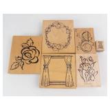 Stampin' Up! Wood Block Stamps - Floral & Decorative Motifs (Assorted) Stampin' Up! Wood Block Stamps - Floral & Decorative Motifs (Assorted)